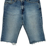 Age 5 Levis Boot Cut Denim Shorts - Small Blue Cotton