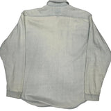 Harley Davidson Denim Shirt - Large Light Wash Cotton