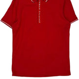 Armani Exchange Polo Shirt - Small Red Cotton