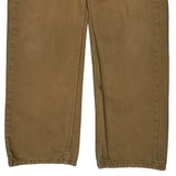Levis Trousers - 32W 30L Brown Cotton