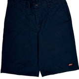 Dickies Chino Shorts - 36W 11L Navy Cotton