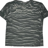 Smoky Mountain Harley Davidson Graphic T-Shirt - 2XL Gray Cotton