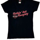 Harley Davidson T-Shirt - Large Black Cotton