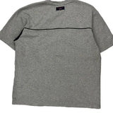 77 Tommy Jeans V-Neck T-Shirt - Medium Grey Cotton