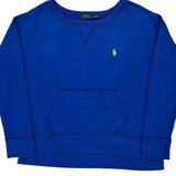 Polo By Ralph Lauren Sweatshirt - Medium Blue Cotton