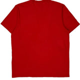 Motorcycles Harley Davidson Graphic T-Shirt - XL Red Cotton