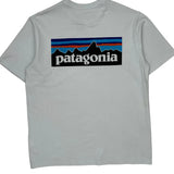 Patagonia Graphic T-Shirt - Small Gray Cotton