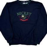 Disney Mickey & Co. Sweatshirt - XL Navy Polyester Blend