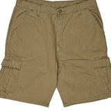 Wrangler Cargo Shorts - 36W 10L Khaki Cotton