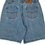 Levis Cargo Shorts - 34W 9L Blue Cotton