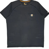 Carhartt T-Shirt - XL Grey Polyester