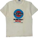 San Diego County'S Superstore Hanes Single Stitch T-Shirt - Large White Cotton