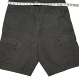Levis Cargo Shorts - 34W 11L Grey Cotton