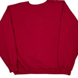 Nike Air Nike Graphic Long Sleeve T-Shirt - XL Red Cotton