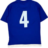 Age 11-12 Chevrolet Adidas Football Shirt - Medium Blue Polyester