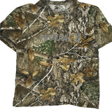 Feder Camo T-Shirt - Medium Khaki Cotton