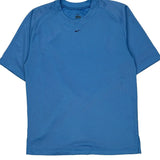 Nike T-Shirt - Medium Blue Polyester