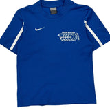 Age 12 Union Soccer League Nike Football Shirt - Medium Blue Polyester