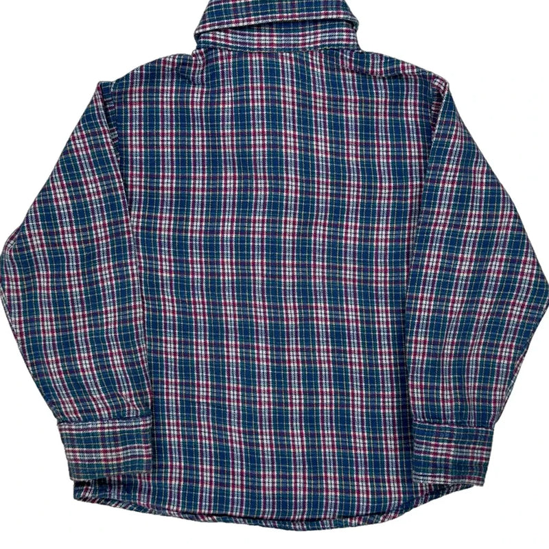 Age 4 Oshkosh Checked Flannel Shirt - XS Multicoloured Cotton