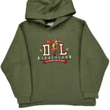 Age 8 Disney Hoodie - Medium Green Cotton