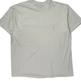 Hanes Single Stitch T-Shirt - XL White Cotton