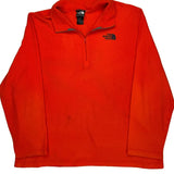 The North Face Fleece - 2XL Orange Polyester