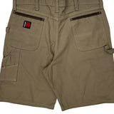 Wrangler Carpenter Shorts - 36W 10L Khaki Cotton