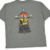 Myrtle Beach Hard Rock Cafe Graphic T-Shirt - XL Gray Cotton