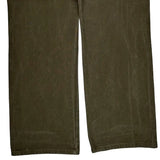 Dickies Carpenter Trousers - 35W 32L Green Cotton