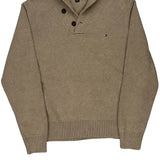Tommy Hilfiger Jumper - Large Beige Cotton