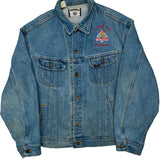 Opening Team Outback Westbury, Ny Lee Graphic Denim Jacket - XL Blue Cotton