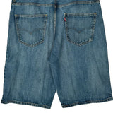 Levis Denim Shorts - 36W 12L Blue Cotton