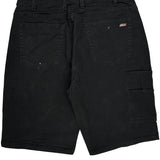 Dickies Cargo Shorts - 32W 10L Black Cotton
