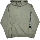 Carhartt Hoodie - 2XL Gray Cotton