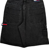 Tommy Jeans Carpenter Shorts - 36W 13L Black Denim