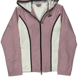 Nike Windbreaker - Small Pink Polyester