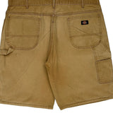 Dickies Carpenter Shorts - 38W 10L Brown Cotton