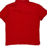 Polo By Ralph Lauren Slim Fit Polo Shirt - Large Red Cotton