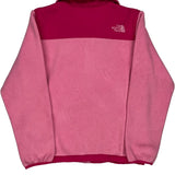 Age 12-13 Denali The North Face Fleece Jacket - Large Pink Polyester
