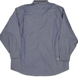 Tommy Hilfiger Striped Shirt - Large Blue Cotton