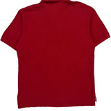 Tommy Hilfiger Polo Shirt - XL Red Cotton