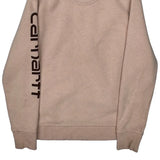 Carhartt Hoodie - Small Pink Cotton