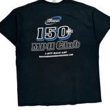 150+ Mph Club Gildan Nascar T-Shirt - XL Black Cotton