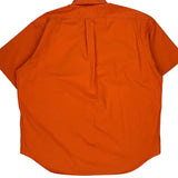 Blake Ralph Lauren Short Sleeve Shirt - XL Orange Cotton