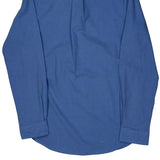 Polo By Ralph Lauren Slim Fit Shirt - Small Blue Cotton