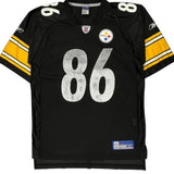 Pittsburgh Steelers Reebok Nfl Football Jersey - Medium Black Polyester