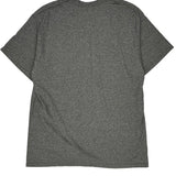 Nike T-Shirt - Large Grey Cotton