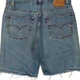 Levis Denim Shorts - 36W 9L Light Wash Cotton