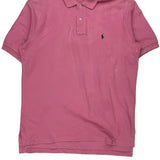 Polo By Ralph Lauren Polo Shirt - Large Pink Cotton