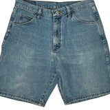 Wrangler Denim Shorts - 30W 8L Blue Cotton